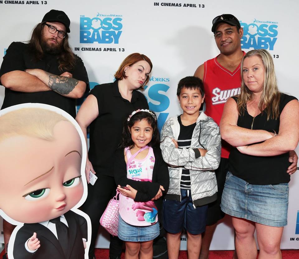 Me, One Take Kate with my super cool The Boss Baby Closers Only Crew | onetakekate.com