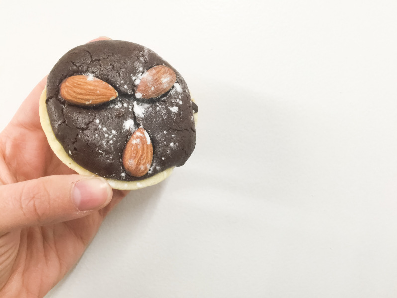 Gluten Free Dark Chocolate Almond Tarts by The Food Nest NZ | onetakekate.com