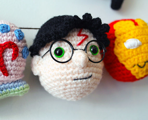 Harry Potter piece in a 100 Days Project participant's work. | onetakekate.com