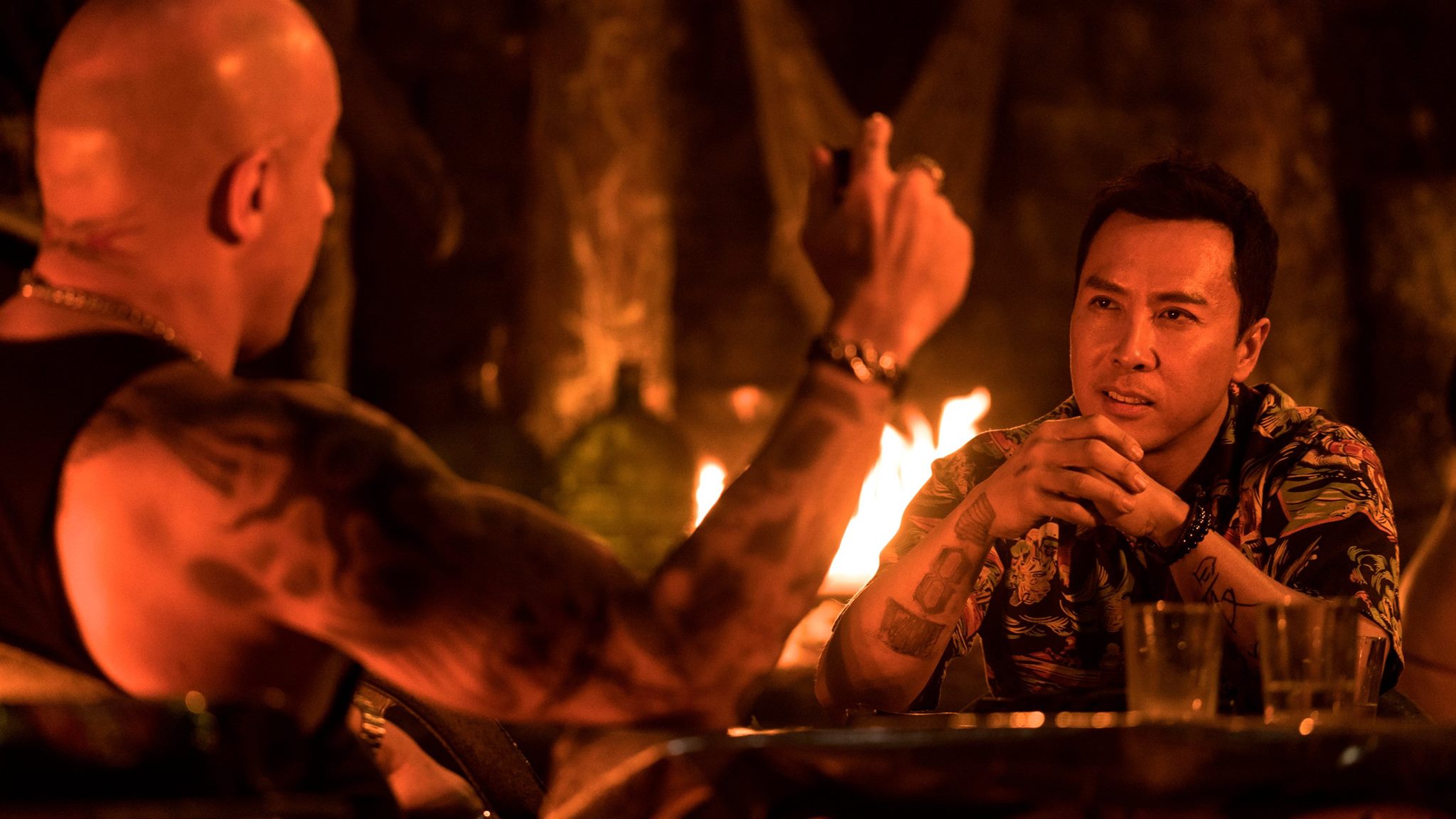 Vin Diesel and Donnie Yen in XXX: THE RETURN OF XANDER CAGE. Image via Collider | DVD Review | onetakekate.com