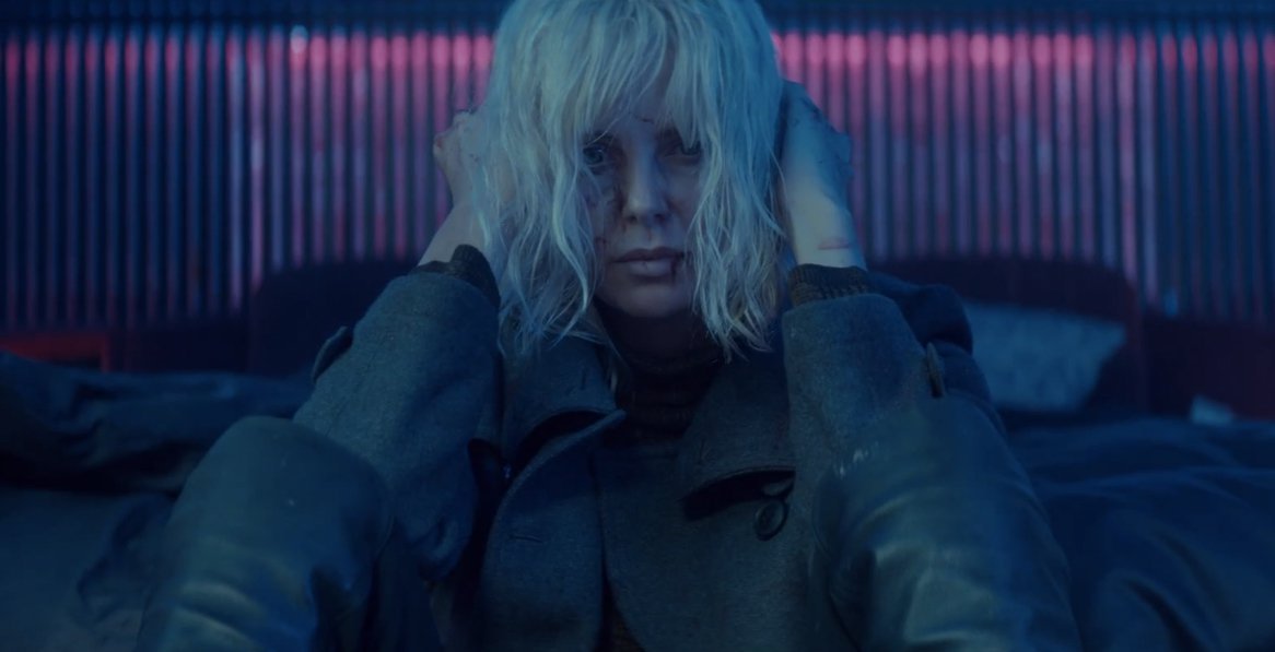 The beast in the beauty, Charlize Theron bringing a formidable performance in Atomic Blonde. Image via slashfilm.com | Atomic Blonde movie review | onetakekate.com
