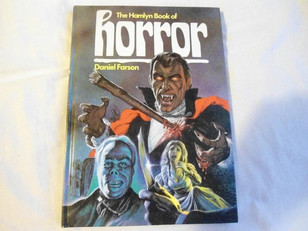 One of my fave books when I was younger, no kidding. The Hamlyn Book of Horror by Daniel Farson. Image via Gumtree | onetakekate.com