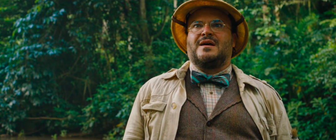 Jumanji: Welcome to the Jungle is star-studded by my ol' fave Jack Black was the scene stealer in Jumanji: Welcome to the Jungle. Image via Veraz | onetakekate.com