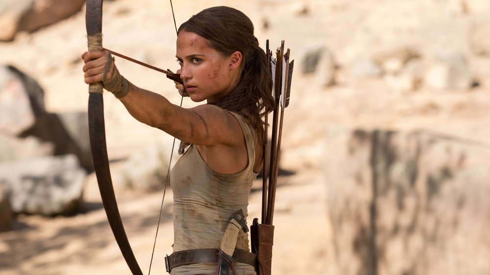 Alicia Vikander stars in Tomb Raider. Image via variety.com | onetakekate.com
