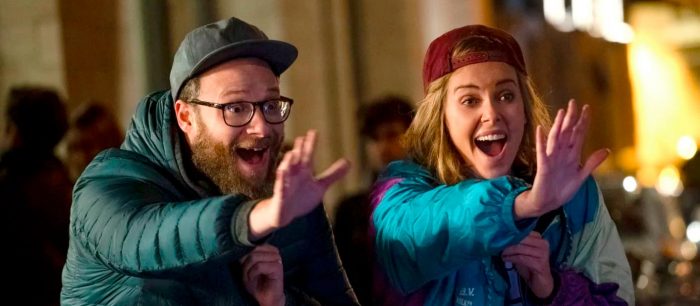 Seth Rogen and Charlize Theron star in Long Shot out in NZ Cinemas May 2 | onetakekate.com